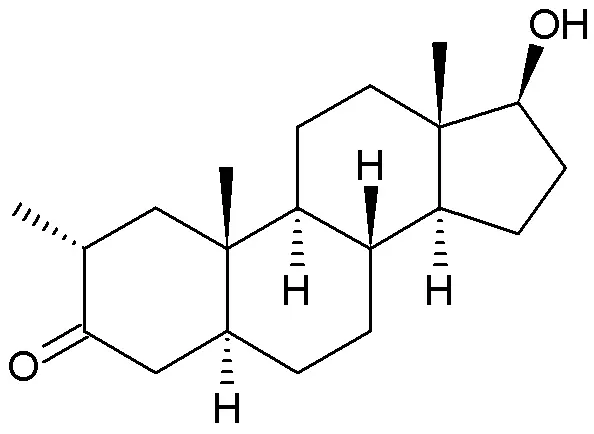 Chemical Structure of Drostanolone drostanolone chemical structure