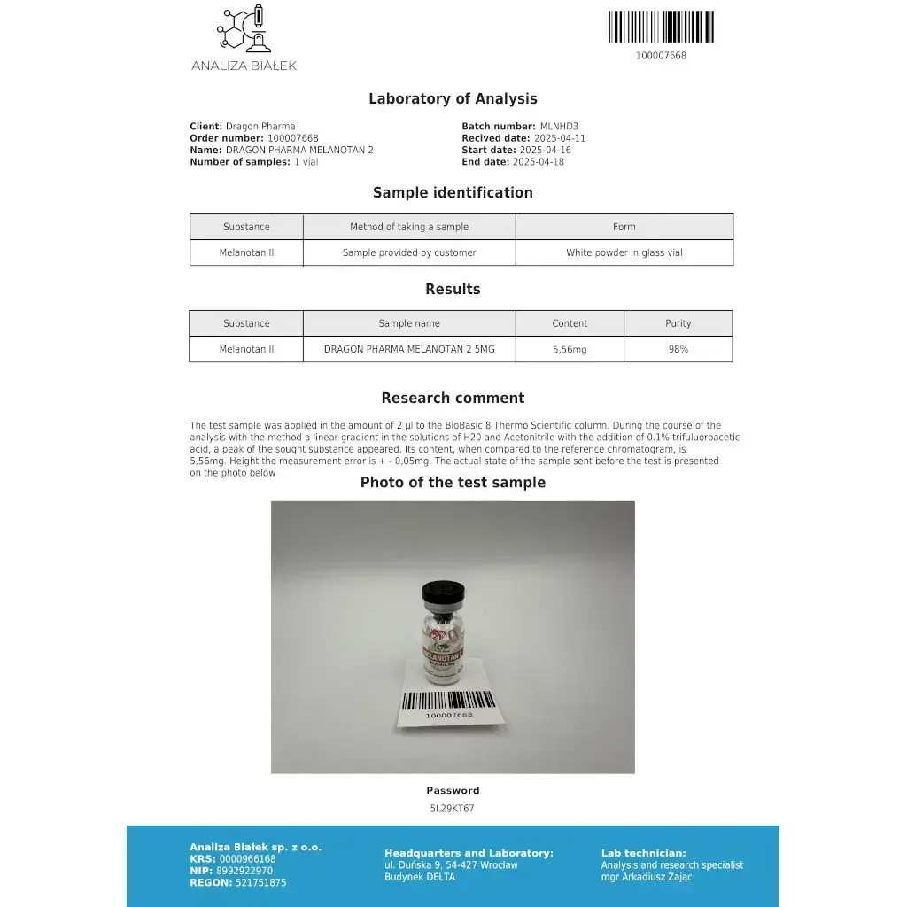 Melanotan 2 5mg