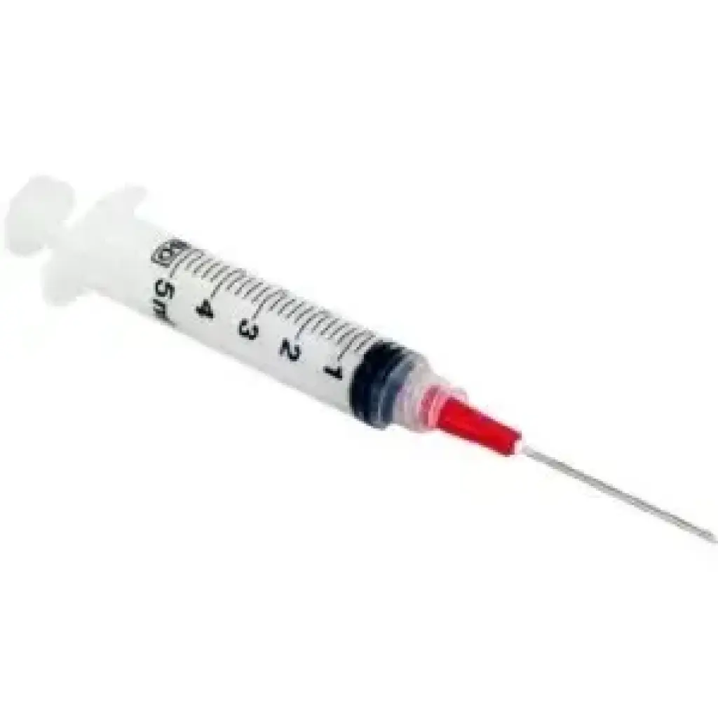 Syringe with Needle 5 mL