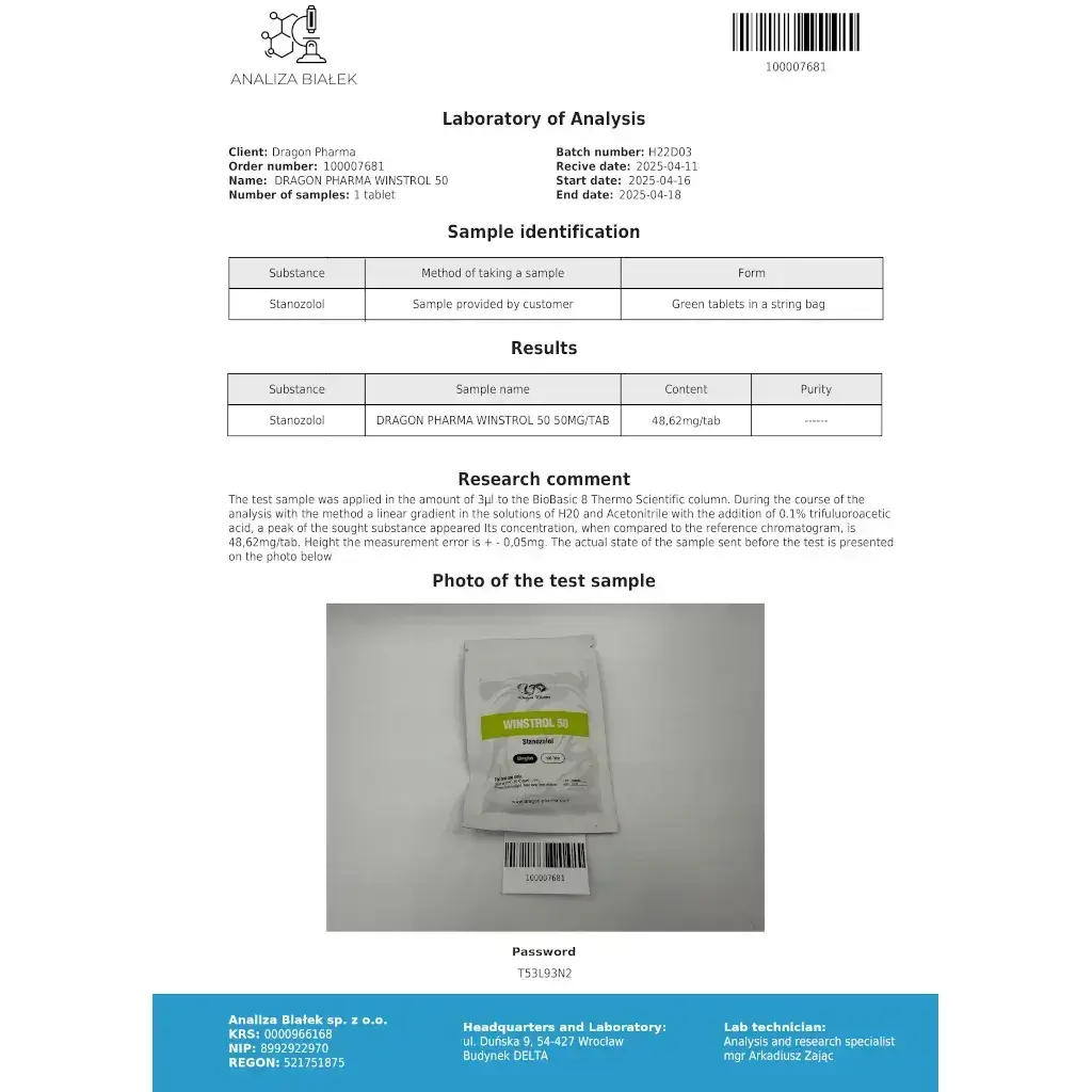 Winstrol 50